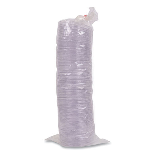 Greenstripe Cold Cup Flat Lids, Fits 9 Oz To 24 Oz Cold Cups, Plastic, Clear, 100/pack, 10 Packs/carton