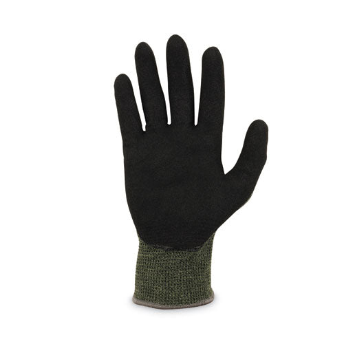 Proflex 7042 Ansi A4 Nitrile-coated Cr Gloves, En388: 4x41d, 9" Long, X-large, Green, Pair