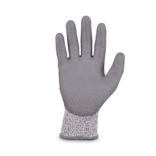 Proflex 7030 Ansi A3 Pu Coated Cr Gloves, En388: 4x42c, 9" Long, Xx-large, Gray, Pair