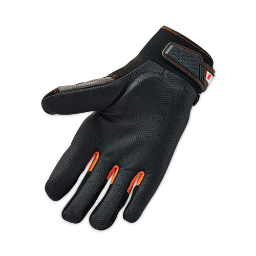 Proflex 9002 Certified Full-finger Anti-vibration Gloves, En388: 2121x, Medium, Black, Pair