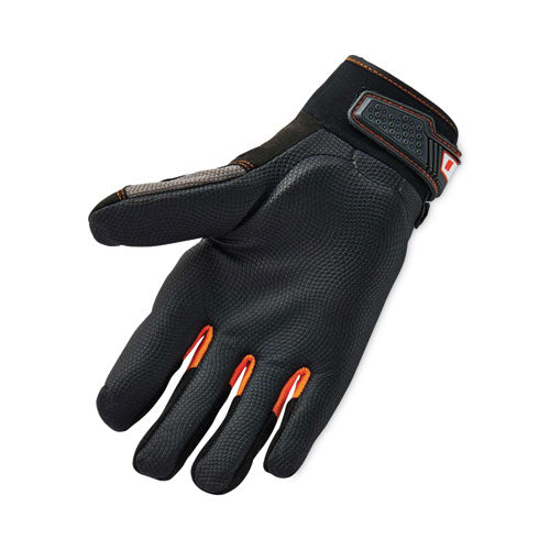 Proflex 9002 Certified Full-finger Anti-vibration Gloves, En388: 2121x, Xx-large, Black, Pair