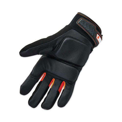 Proflex 9001 Full-finger Impact Gloves, En388: 1121x, Small, Black, Pair