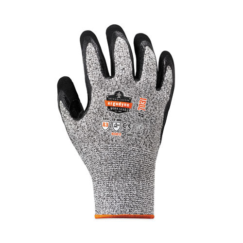 Proflex 7031 Ansi A3 Nitrile-coated Cr Gloves, En388: 4x42c, 10" Long, Large, Gray, 144 Pairs/carton