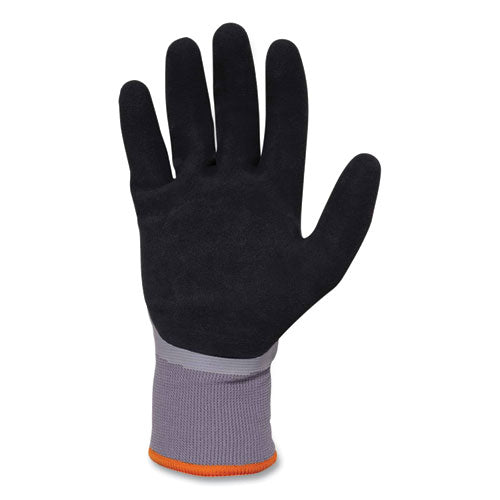 Proflex 7501-case Coated Waterproof Winter Gloves, En388: 2131x, 10" Long, Small, Gray, 144 Pairs/carton