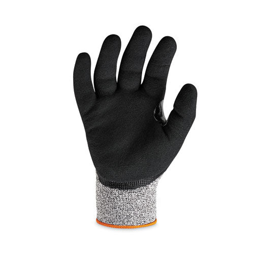 Proflex 7031 Ansi A3 Nitrile-coated Cr Gloves, En388: 4x42c, 10" Long, Large, Gray, Pair