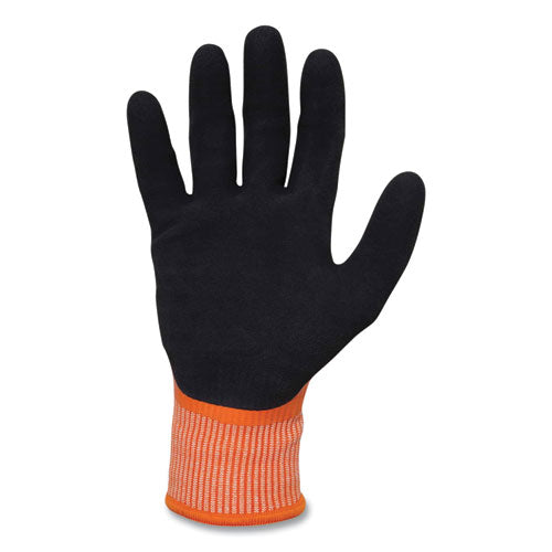 Proflex 7551-case Ansi A5 Coated Waterproof Cr Gloves, En388: 4x43e, 11" Long, Xx-large, Orange, 144 Pairs/carton