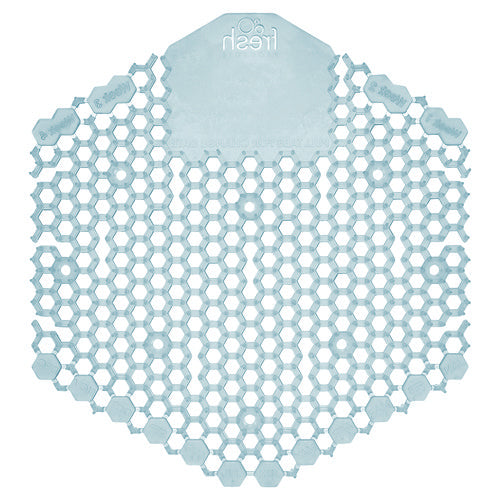 Wave 3d Urinal Deodorizer, Ocean Mist Scent, Blue, 10/box