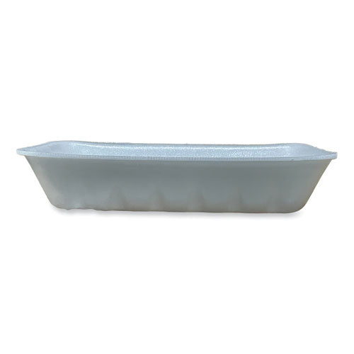Meat Trays, #10k, 10.75 X 5.95 X 1.87, White, Foam, 250/carton