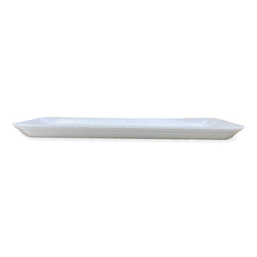 Meat Trays, #1525, 14.5 X 8 X 0.75, White, Foam, 250/carton