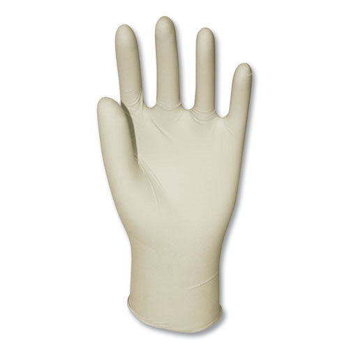 Latex General-purpose Gloves, Powder-free, Large, 4.4 Mil Thick, 9.5" Long, Natural, 1,000/carton