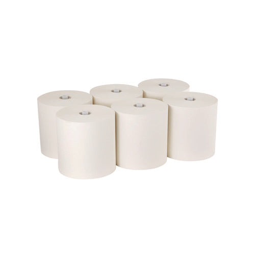 Pacific Blue Ultra Paper Towels, 1-ply, 7.87" X 1,150 Ft, White, 6 Rolls/carton