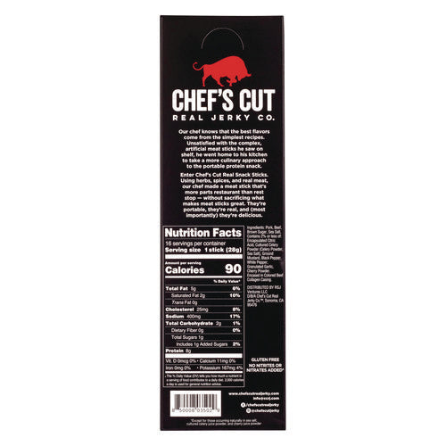 Original Smokehouse Beef And Pork Meat Stick, 1 Oz Individually Wrapped, 16/carton