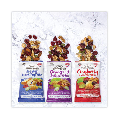 Healthy Trail Mix Snack Packs, 1.2 Oz Pouch, 50 Pouches/carton