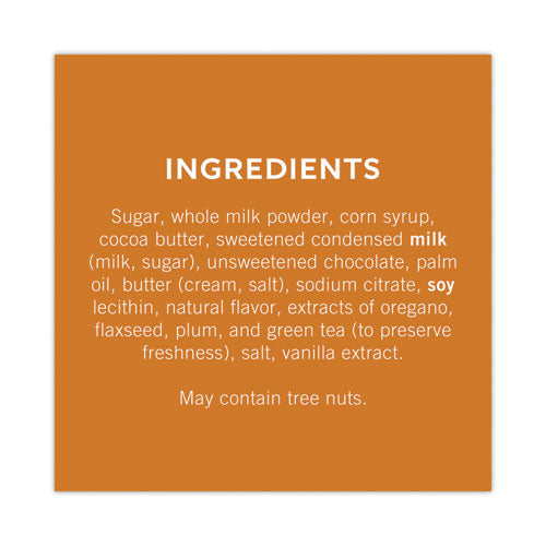 Milk Chocolate And Caramel Chocolate Squares, 15.96 Oz Bag