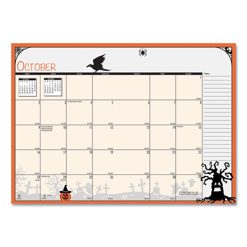 Seasonal Monthly Planner, Illustrated Seasons Artwork, 10 X 7, Light Blue Cover, 12-month (jan To Dec): 2026