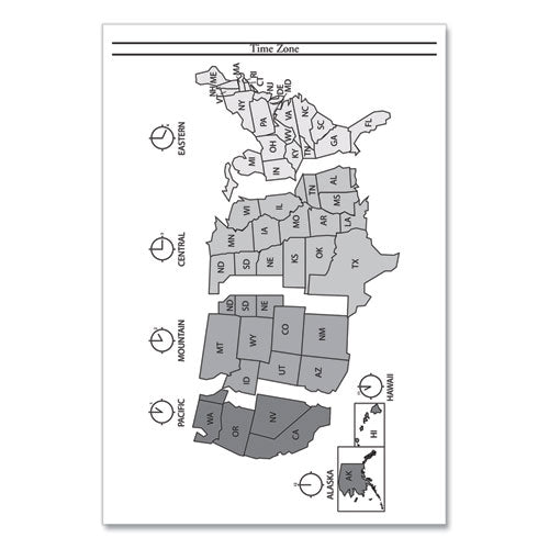 Recycled Weekly Appointment Book Ruled Without Appointment Times, 8.75 X 6.88, Black Cover, 12-month (jan To Dec): 2026