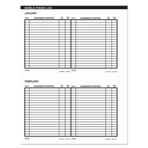 Recycled Two Year Monthly Planner With Expense Logs, 8.75 X 6.88, Black Cover, 24-month: Jan 2026 To Dec 2027
