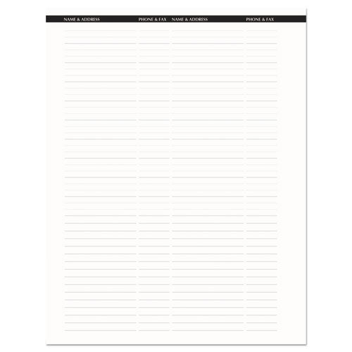 Recycled Professional Weekly Planner, 15-minute Appts, 11 X 8.5, Blue Wirebound Soft Cover, 12-month (jan To Dec): 2026