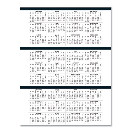 Executive Series Four-person Group Practice Daily Appointment Book, 11 X 8.5, Black Hard Cover, 12-month (jan To Dec): 2026