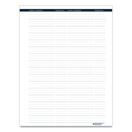 Recycled Monthly Weekly 7 Day Planner, 8.75 X 6.88, Black Cover, 12-month (jan To Dec): 2026