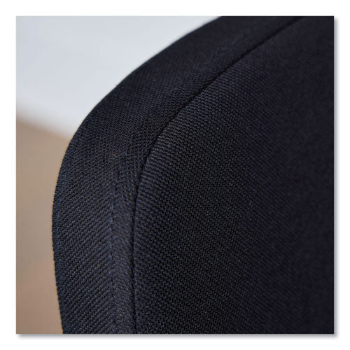 Altern Upholstered Low-back Task Chair, 16.5 To 19.56 Seat Height, Black Seat, Black Back, Black Base