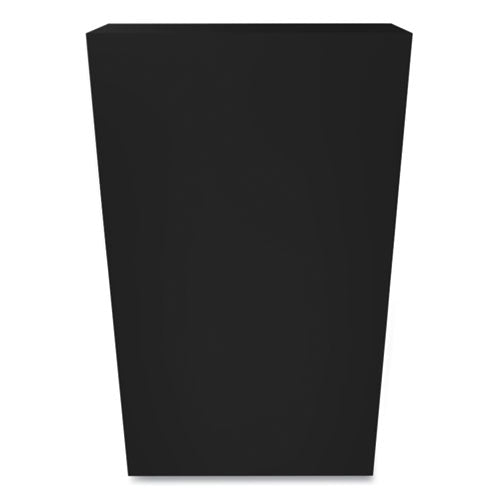 Metal Bookcase, Four-shelf, 34.5w X 12.63d X 59h, Black