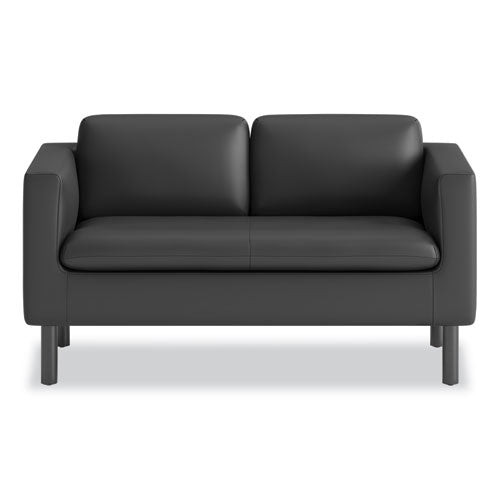Parkwyn Series Loveseat, 53.5" X 26.75" X 29", Black