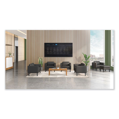 Parkwyn Series Loveseat, 53.5" X 26.75" X 29", Black