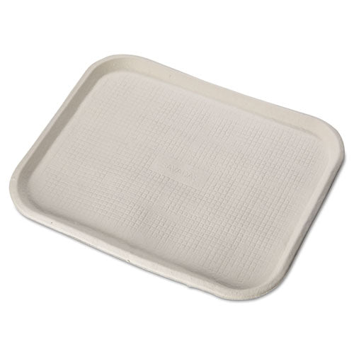 Savaday Molded Fiber Food Trays, 14 X 18, White, Paper, 100/carton