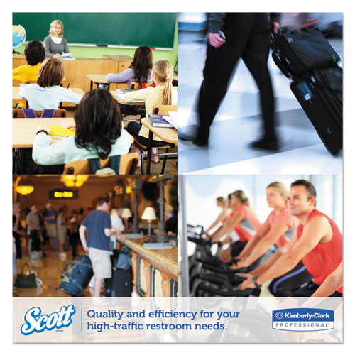 Essential Jrt Extra Long Bathroom Tissue, Septic Safe, 2-ply, 3.55" X 2,000 Ft, White, 6 Rolls/carton