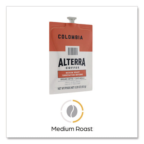 Alterra Columbia Coffee Freshpack, 100/carton