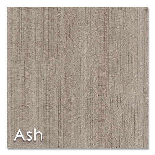 Urban Series Cabinet Credenza Pedestal With Lateral File, 35.25w X 15.25d X 23.75h, Ash