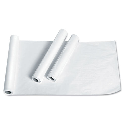 Exam Table Paper, Deluxe Crepe, 21" X 125 Ft, White, 12/carton