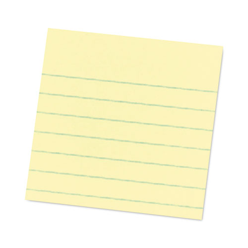 Pads In Canary Yellow, Note Ruled, 4" X 4", 90 Sheets/pad, 6 Pads/pack