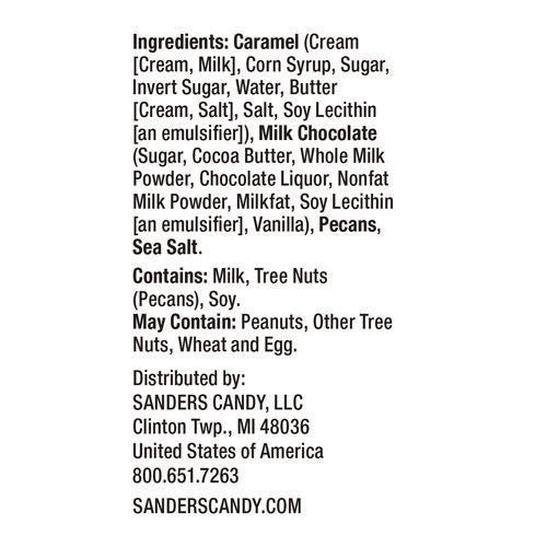 Small Batch Wonders Sea Salt Caramel Pecan Clusters, 18 Oz Tub