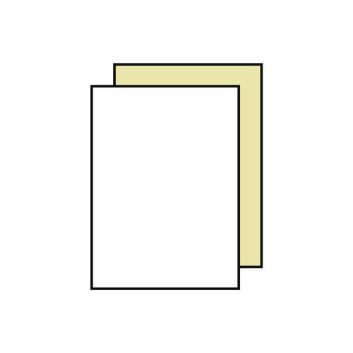 Fast Pack Digital Carbonless Paper, 2-part, 8.5 X 11, White/canary, 500 Sheets/ream, 5 Reams/carton