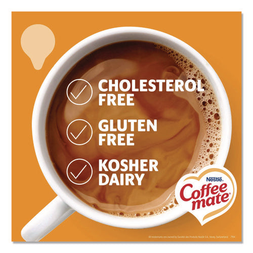 Liquid Coffee Creamer, Pumpkin Spice, 0.38 Oz Mini Cups, 50/box, 4 Boxes/carton