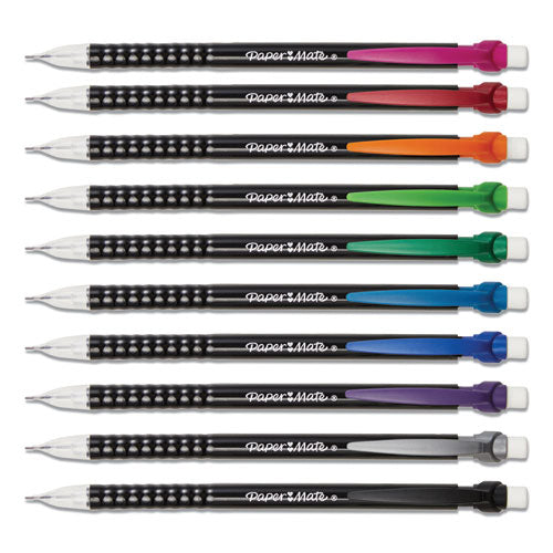 Write Bros Mechanical Pencil, 0.7 Mm, Hb (#2), Black Lead, Assorted Barrel Colors, 24/pack