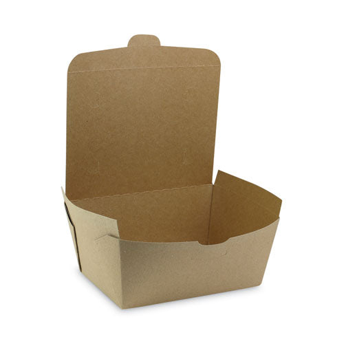 Earthchoice Onebox Paper Box, 66 Oz, 6.5 X 4.5 X 3.25, Brown, 160/carton