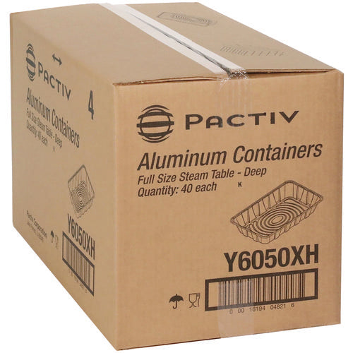 Aluminum Steam Table Pan, Full-size Deep, 3.4" Deep, 19.6 X 11.6, 40/carton