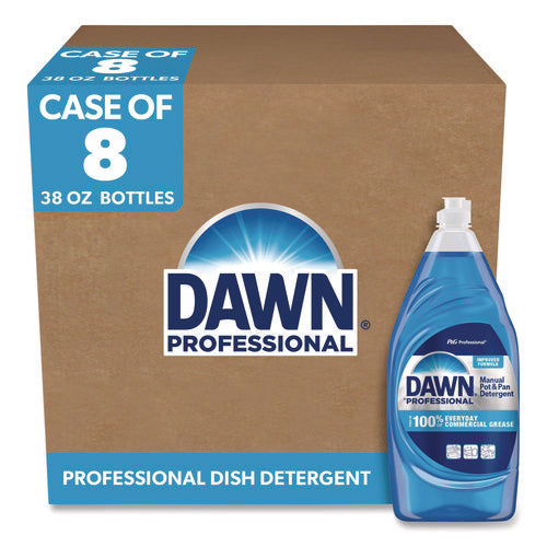 Manual Pot/pan Dish Detergent, 38 Oz Bottle, 8/carton
