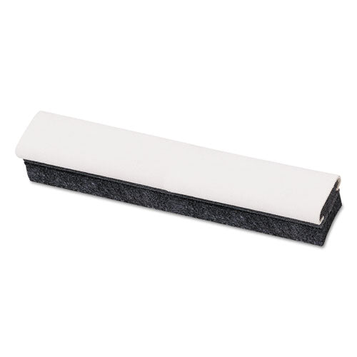 Deluxe Chalkboard Eraser/cleaner, 12" X 2" X 1.63", Charcoal/white