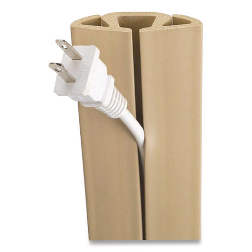 Cord Protector And Concealer, 2.6" X 5 Ft, Beige