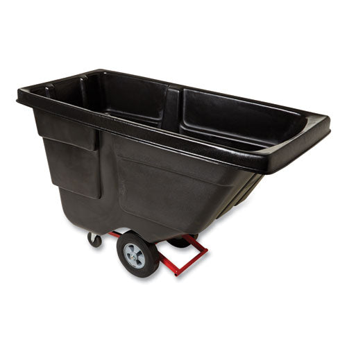 0.5 Cu Yd Brute Rotomolded Tilt Truck, 450 Lb Capacity, Black