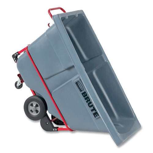 0.5 Cu Yd Brute Duratilt Frame Tilt Truck, Standard Duty, 850 Lb Capacity, Gray