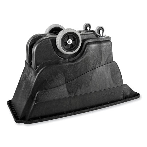 0.5 Cu Yd Structural Foam Tilt Truck, Utility Duty, 450 Lb Capacity, Black