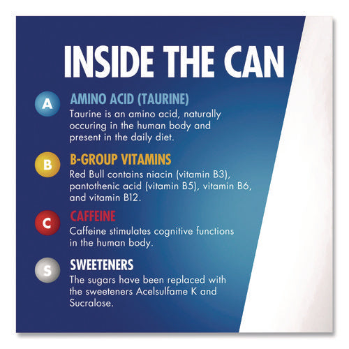 Sugar-free Energy Drink, 12 Oz Can, 24/carton
