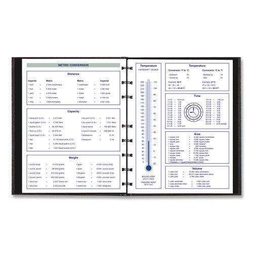 Plan And Link Weekly Appointment Planner, 11" X 9.06", Black Cover, 12-month (jan To Dec): 2026