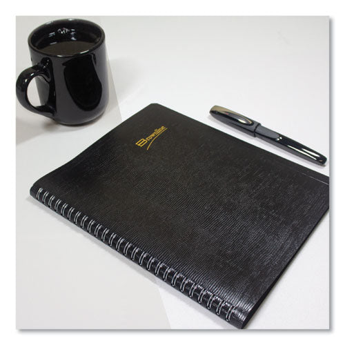 Essential Collection 14-month Ruled Monthly Planner, 8.88 X 7.13, Black Cover, 14-month: Dec 2025 To Jan 2027