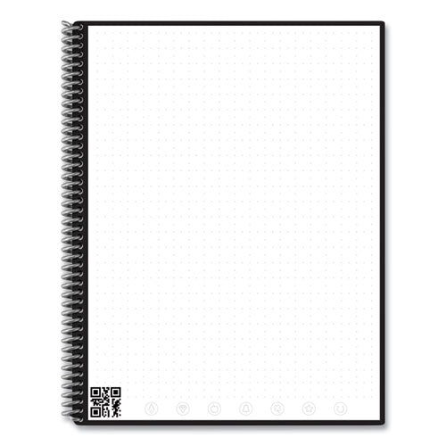 Core Smart Notebook, Dotted Rule (4 Sq/in), Red Cover, (16) 11 X 8.5 Sheets